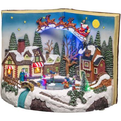 Konstsmide 4218-000 LED setting Book and children RGBW LED (monochrome) Multi-coloured Selectable power supply, incl. sw-0