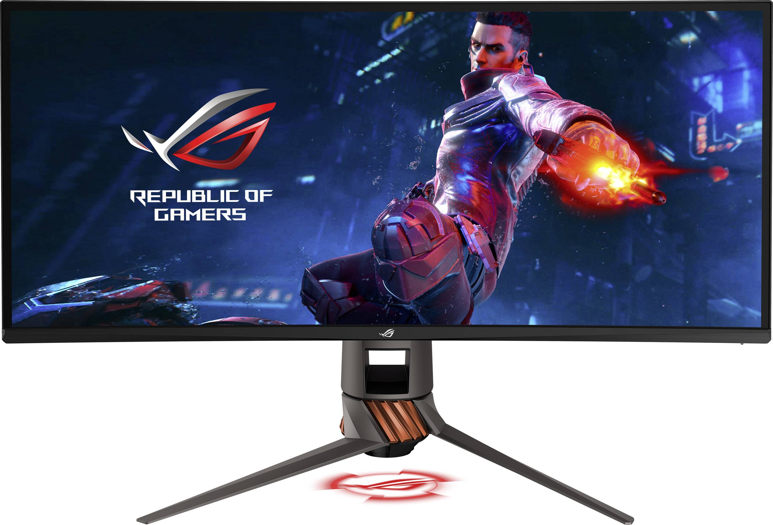 Asus XG32VQR LED 80 cm (31.5 inch) EEC B (A+++ - D) 2560 x 1440 p WQHD 4 ms HDMI™, DisplayPort, USB 3.0, Headphone jack (3.5 mm) VA LED