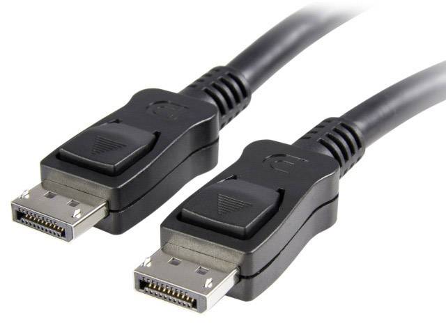 TECHly DisplayPort Cable DisplayPort plug 0.50 m Black ICOC-DSP-A14-005 DisplayPort cable-0