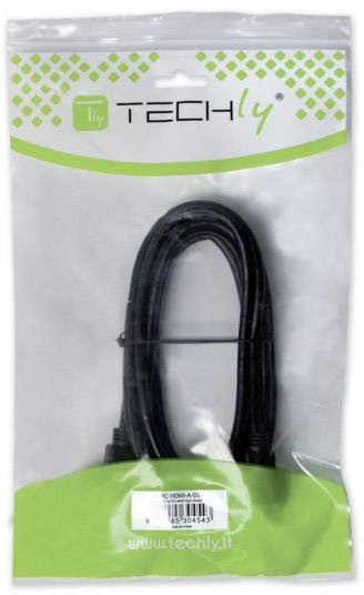 TECHly DisplayPort Cable DisplayPort plug 0.50 m Black ICOC-DSP-A14-005 DisplayPort cable-2