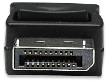 TECHly DisplayPort Cable DisplayPort plug 0.50 m Black ICOC-DSP-A14-005 DisplayPort cable-3