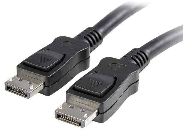 TECHly DisplayPort Cable USB-C® plug 2.00 m Black ICOC-DSP-A14-020 8K UHD DisplayPort cable-0