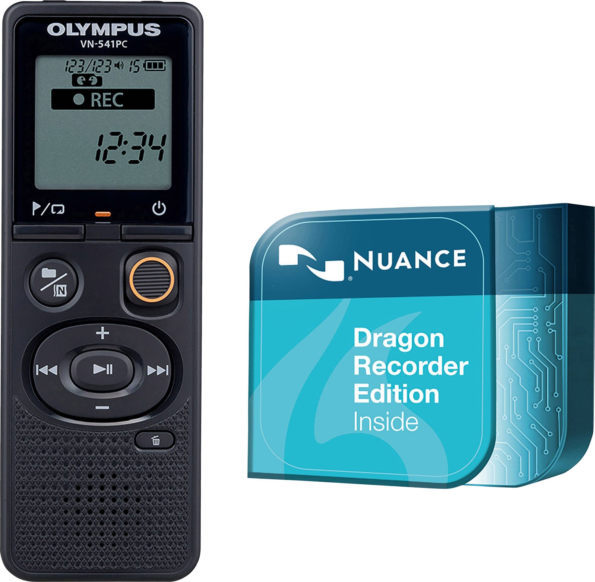 Olympus VN-541PC + Dragon Recorder Edition Digital dictaphone Max