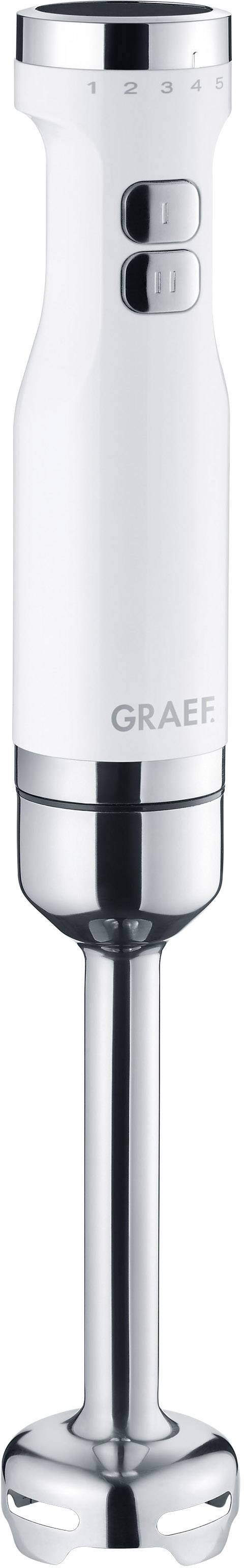 Image of Graef HB501EU Hand-held blender 800 W Whisk attachment, Turbo function White
