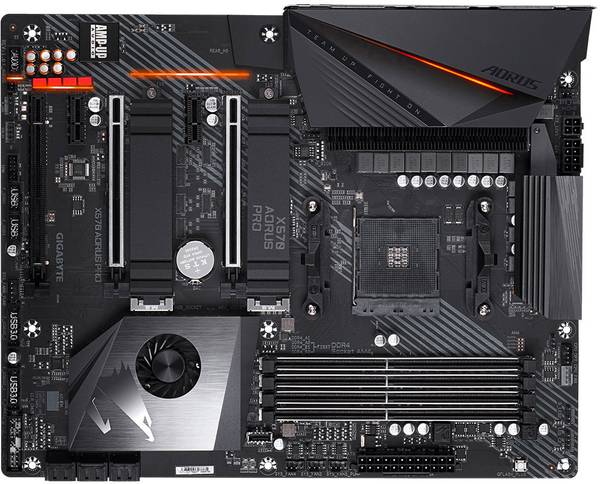 Gigabyte X570 AORUS PRO Motherboard PC base AMD AM4 Form factor ATX