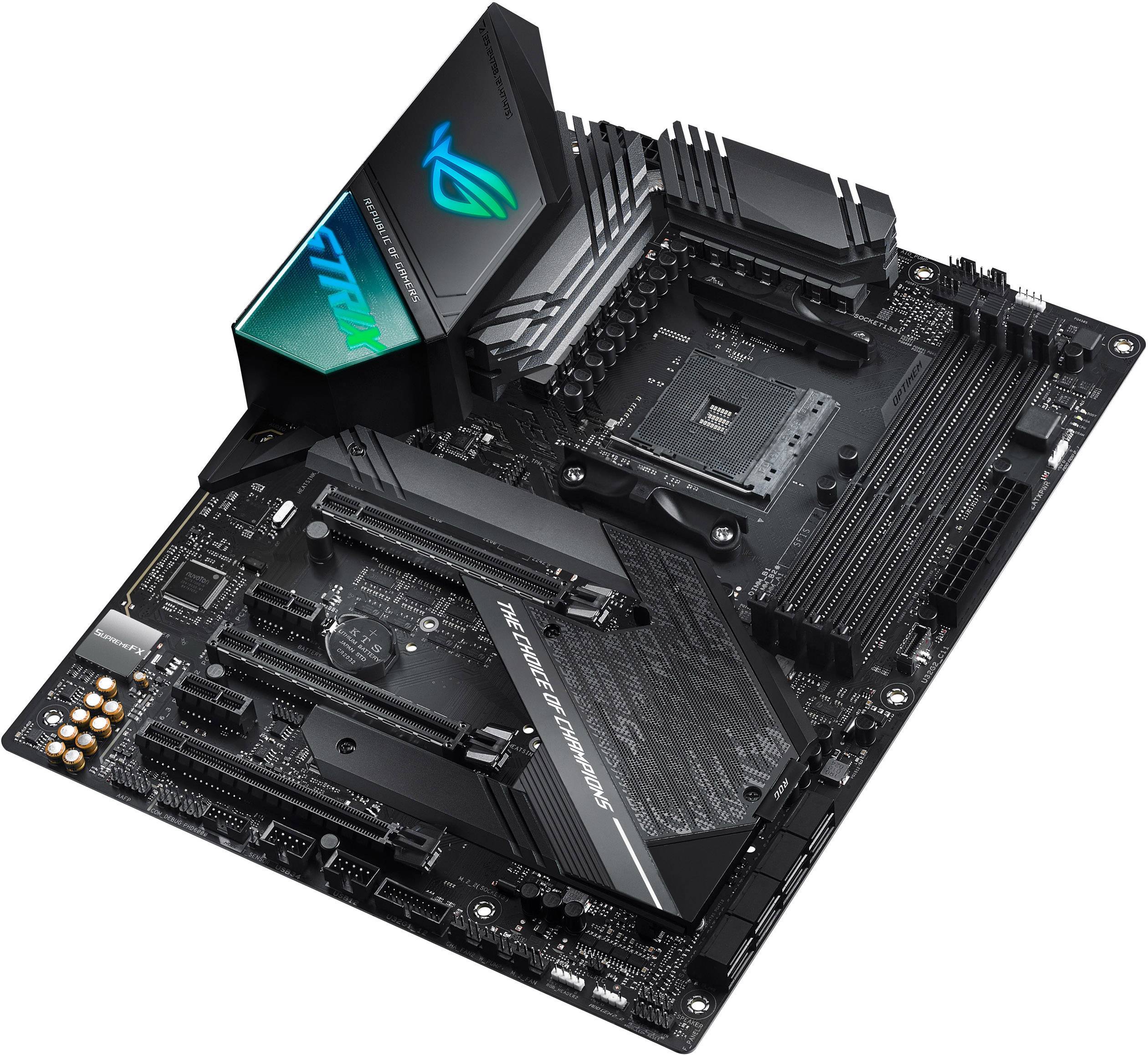 Asus ROG Strix X570-F Gaming Motherboard PC base AMD AM4 Form