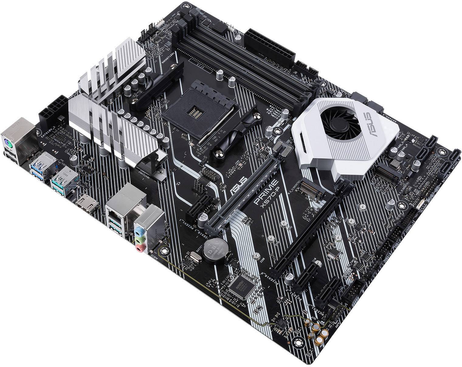 Asus Prime X570P Motherboard PC base AMD AM4 Form factor ATX