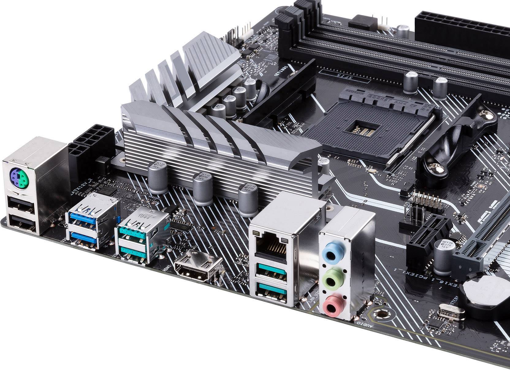 Asus Prime X570P Motherboard PC base AMD AM4 Form factor ATX