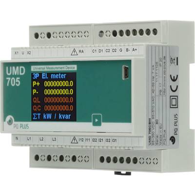   PQ Plus  UMD 705CBM (24V)  Digital rail-mount meter    