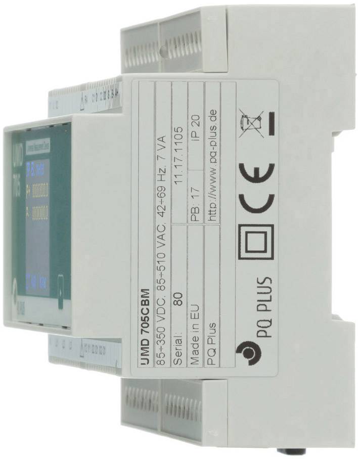 PQ Plus UMD 705CBM (24V) Digital rail-mount meter-2