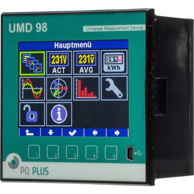   PQ Plus  UMD 98RCM-T  Digital rack-mount meter    