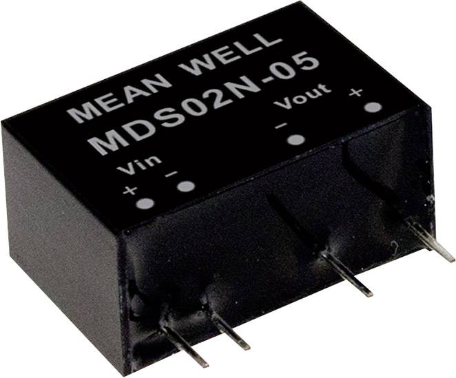 MEAN WELL MDS02L-12 DC/DC converter (module) 167 mA 2 W No. of outputs: 1 x Content 1 pc(s)
