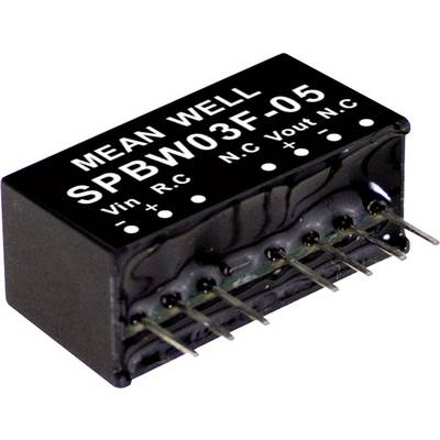 MEAN WELL SPBW03G-12 DC/DC converter (module) 250 mA 3 W No. of outputs: 1 x Content 1 pc(s)-0