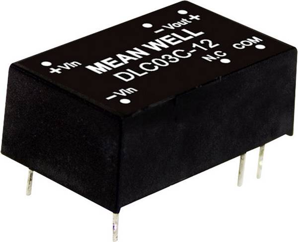MEAN WELL DLC03C-05 DC/DC converter (module) 300 mA 3 W No. of outputs: 2 x Content 1 pc(s)