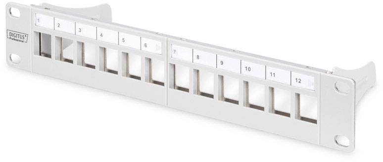 Digitus DN-91419 10 inch Server rack cabinet front panel Grey-white (RAL 7035)