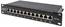 Digitus DN-91612S-EA 12 ports Network patch panel 254 mm (10") CAT 6A 1 U Black Equipped