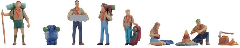 NOCH H0 Scouts 0015879 Painted-0