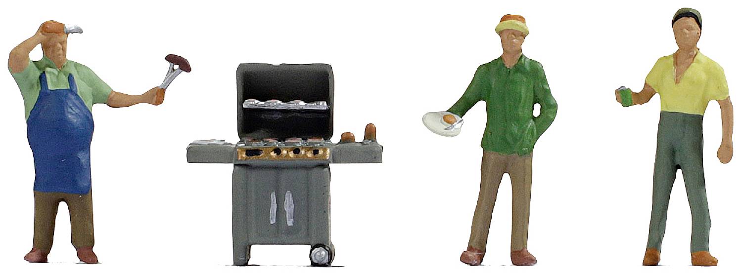 NOCH H0 BBQ 0015593 Painted-1