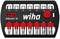 Wiha Bit Set with 8 Bits from T10 to T40, in a black holder with red detail. Brand name 'Wiha' prominently displayed in the centre.