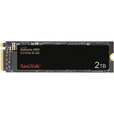 SanDisk Extreme PRO® 3D 2 TB NVMe/PCIe M.2 internal SSD  M.2 NVMe PCIe 3.0 x4 Retail SDSSDXPM2-2T00-G25