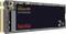 The image shows a SanDisk Extreme PRO M.2 NVMe 3D SSD with a capacity of 2 TB.