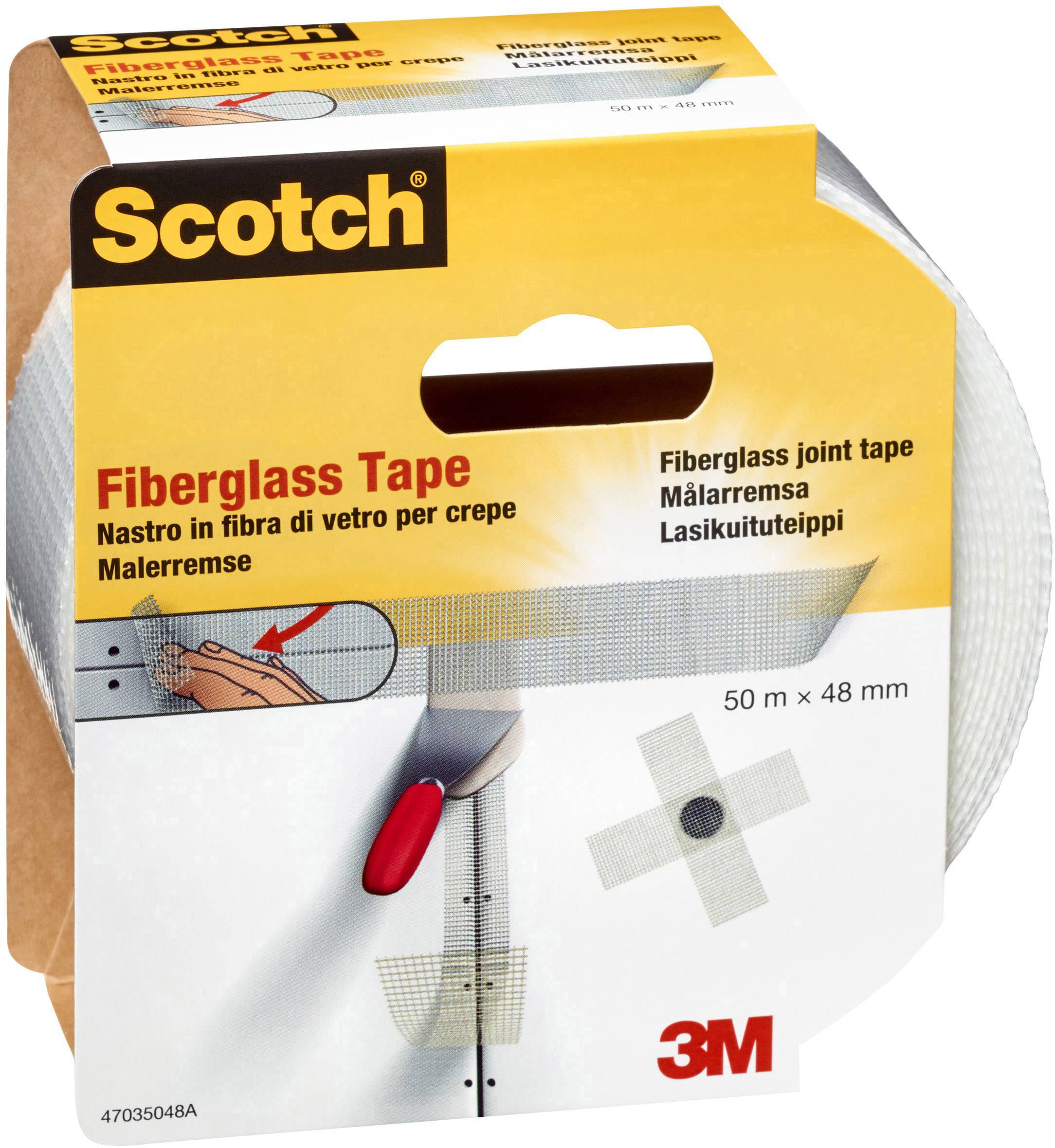 3M 47035048 Repair tape White (L x W) 50 m x 48 mm 1 pc(s)