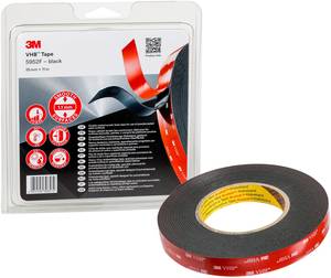 3M  5952F/IPS Tape  Black (L x W) 11 m x 19 mm 1 pc(s)