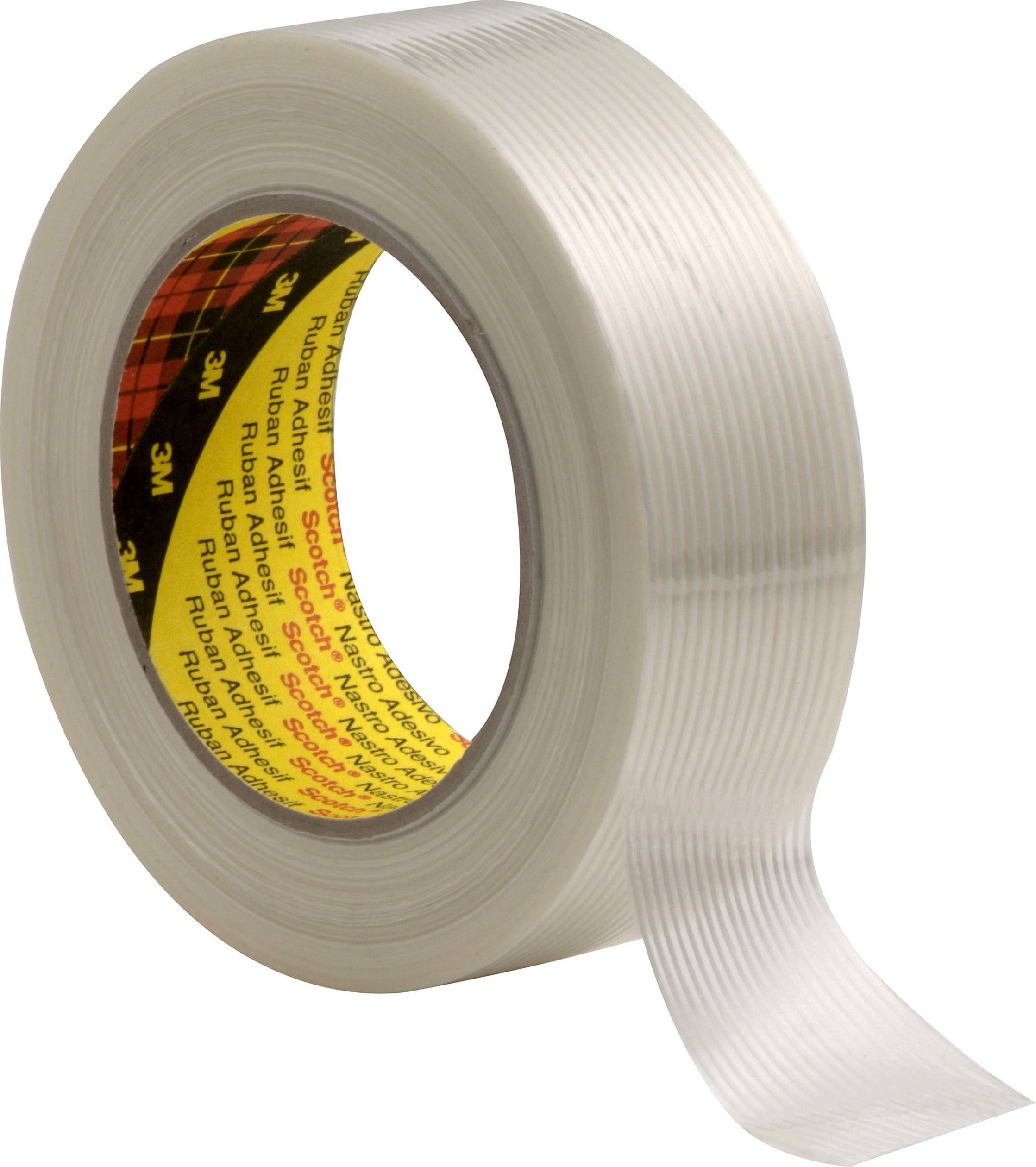 3M Scotch Bi-Directional Filament Strapping Tape #8959 50mm x 50m NEW HEAVY DUTY 