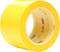 Yellow adhesive tape, rolled up, with print '3M 471 Made in U.S.A.'.