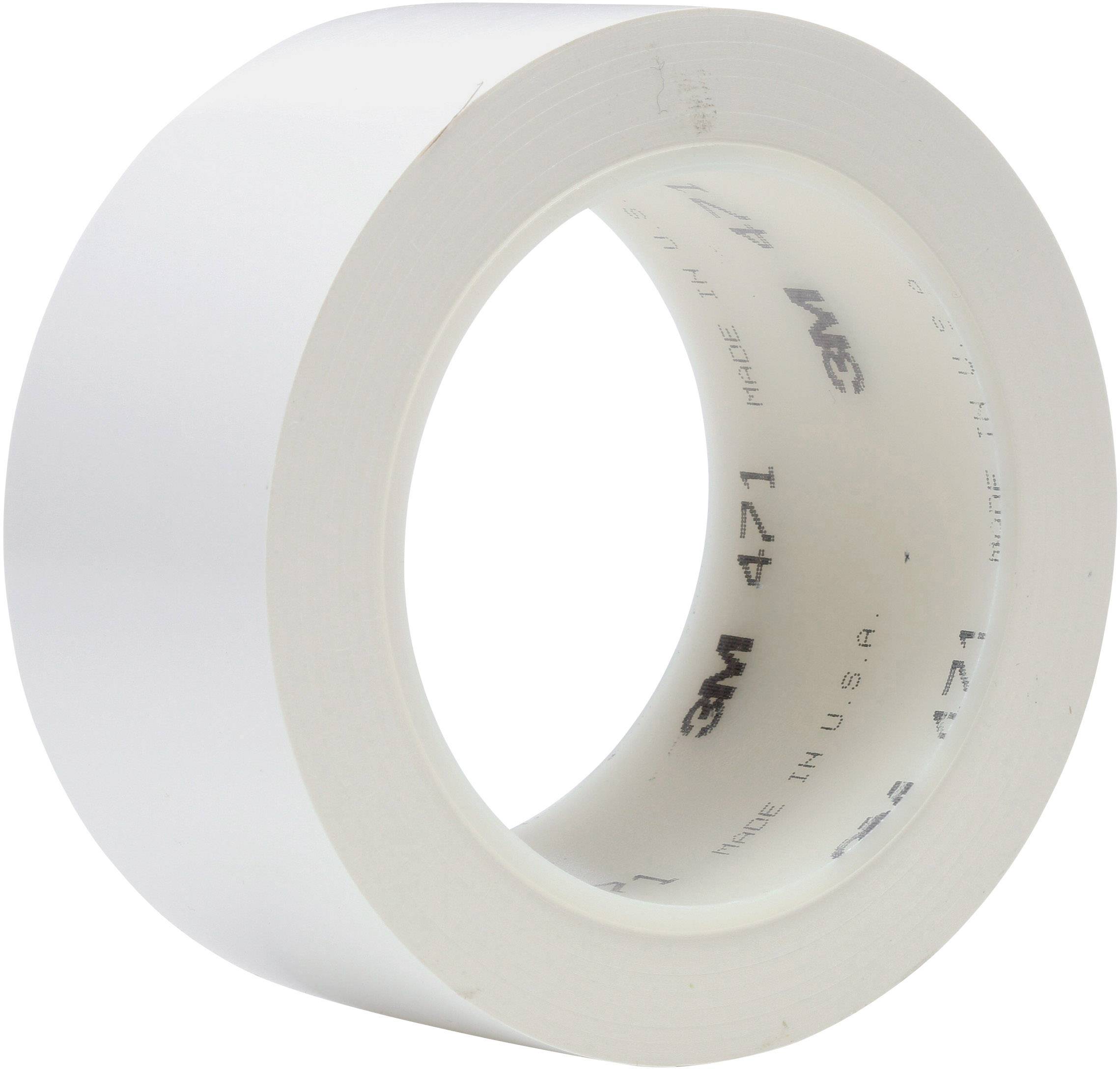 A roll of white 3M adhesive tape, suitable for versatile applications.