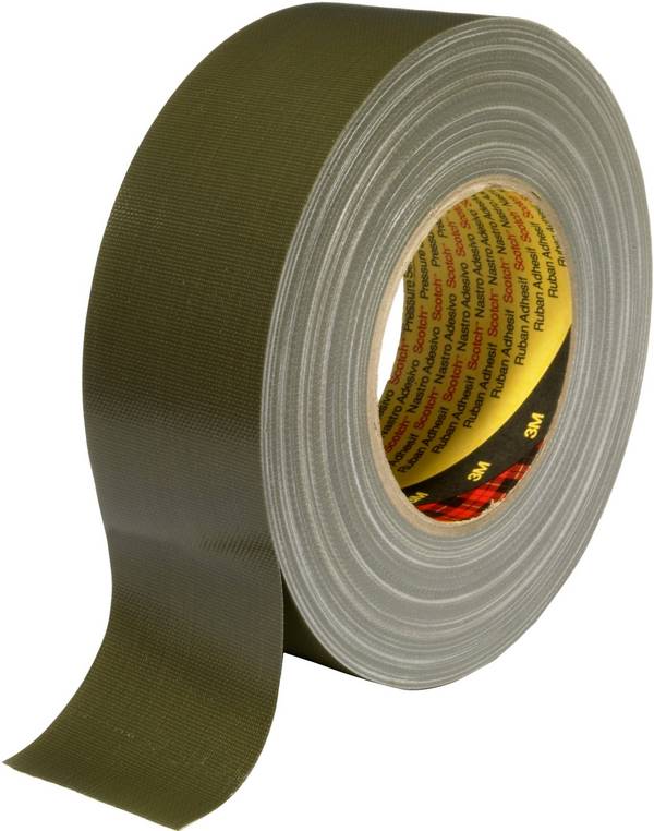 Scotch 389O50 Cloth tape Olive green (L x W) 50 m x 50 mm 1 pc(s)