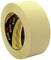 '3M 201E' masking tape roll, beige, in diagonal view.
