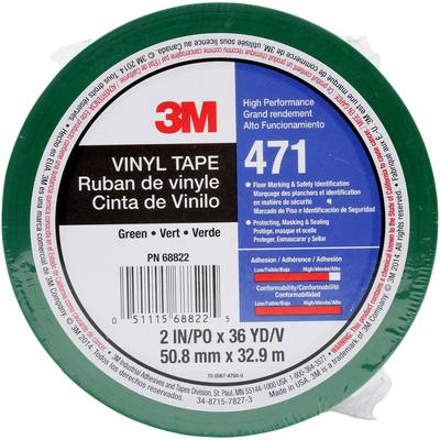 3M  471GR50IW PVC tape  Green (L x W) 33 m x 50 mm 1 pc(s)