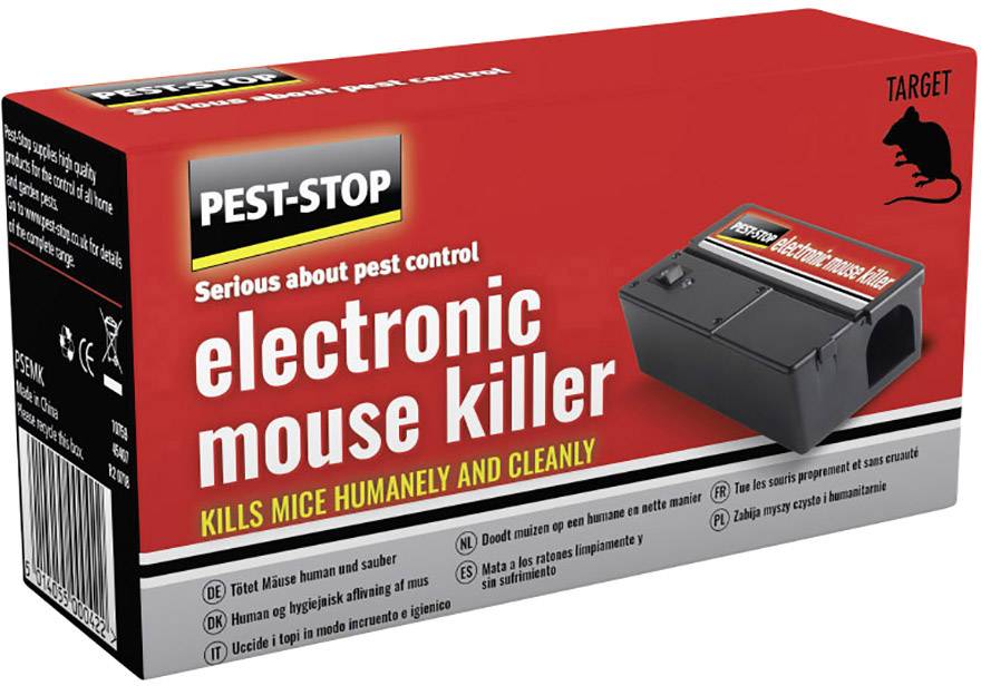Black Pest-Stop PSEMK Electronic Mouse Killer
