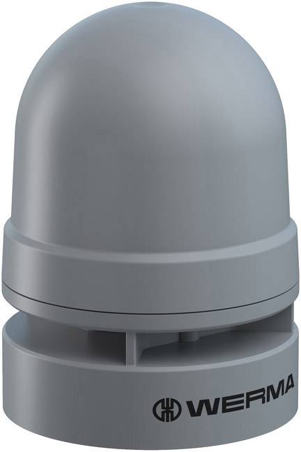 Grey, dome-shaped device with 'WERMA' written on the front. It looks like an industrial design product.