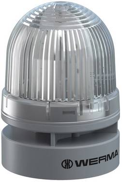 Werma Signaltechnik Light  Mini TwinFLASH Combi  12VAC/DC CL 460.420.74 Clear Clear Double flash 12 V DC 95 dB