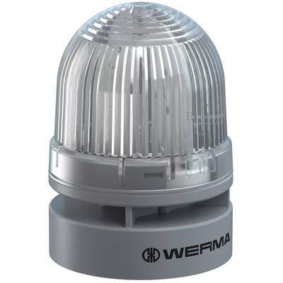 Werma Signaltechnik Light  Mini TwinLIGHT Combi  12VAC/DC CL 460.410.74  Clear  12 V DC 95 dB