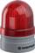 Red warning beacon light with gray base, labeled 'WERMA' at the bottom front, typically used for signaling alerts or emergencies.