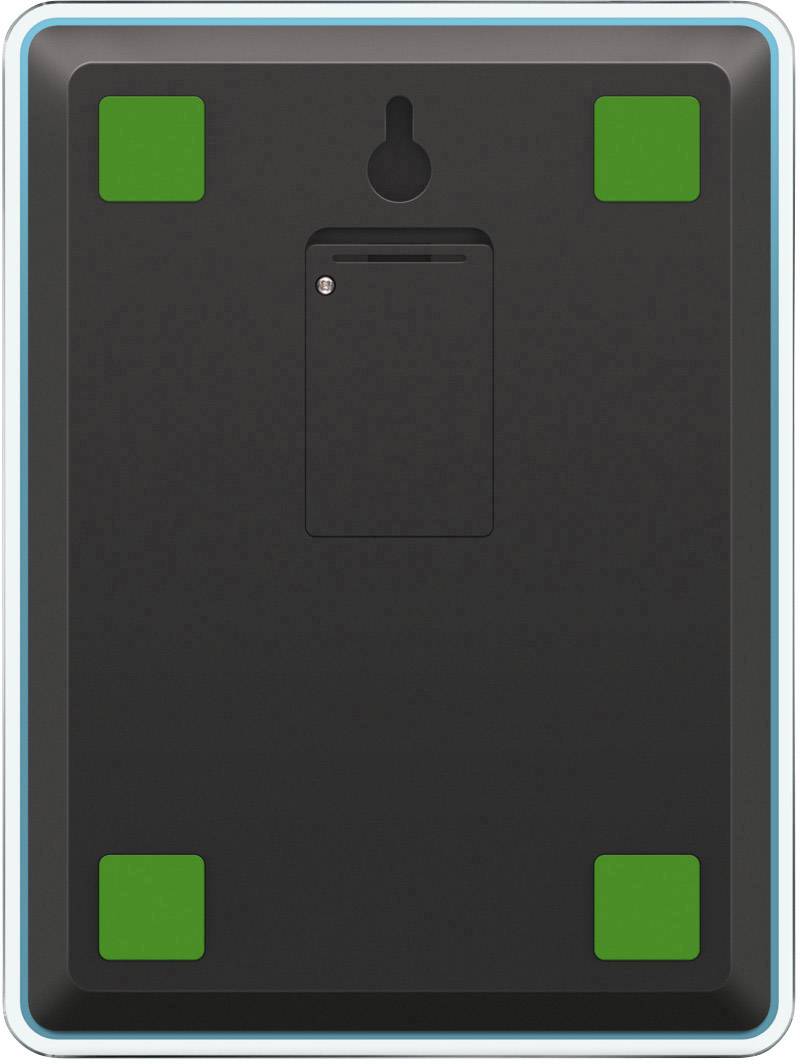 Soehnle KWD Page Compact 300 pale blue Digital kitchen scales + wall mount Weight range=5 kg Blue 234 x 192 x 25-15