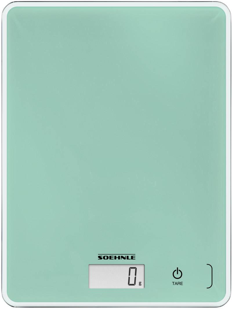 Soehnle KWD Page Compact 300 Mint Digital kitchen scales + wall mount Weight range=5 kg Mint-13