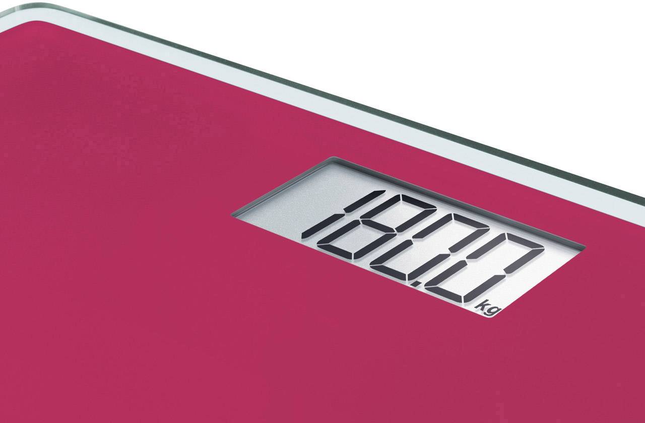 Leifheit PWD Style Sense Compact 200 Digital bathroom scales Weight range=180 kg Pink-7