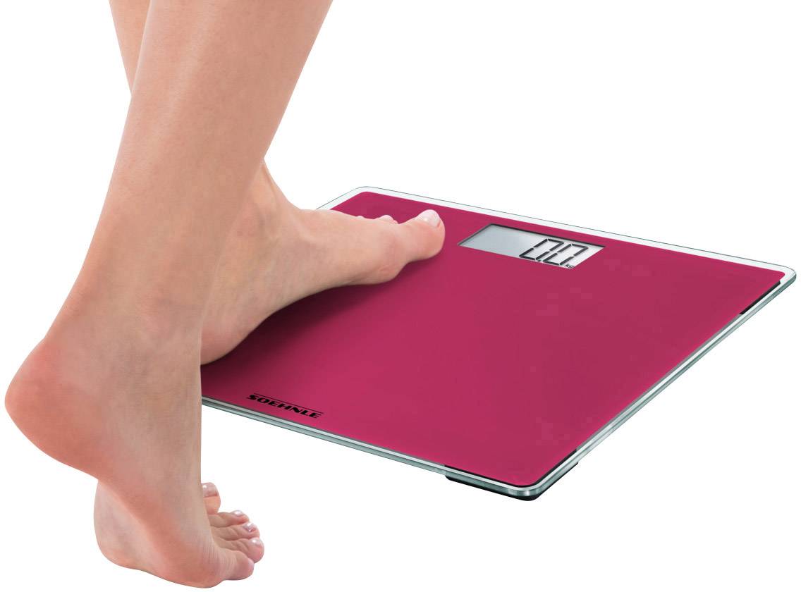 Leifheit PWD Style Sense Compact 200 Digital bathroom scales Weight range=180 kg Pink-8
