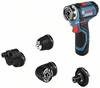 Bosch Professional Akku-Bohrschrauber GSR 12V-35 FC Set 2x3,0Ah, 4 Aufsätze, L-BOXX 06019H3000 Cordless drill 12 V Li-ion incl. spare battery, incl. charger, incl. accessories, incl. case