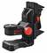 Device mounting bracket, black with red accents, Bosch brand. Suitable for attachment to various surfaces for precise work.