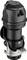 A black, cylindrical industrial adapter with metallic fixing elements, potentially for mechanical or electrical connections.