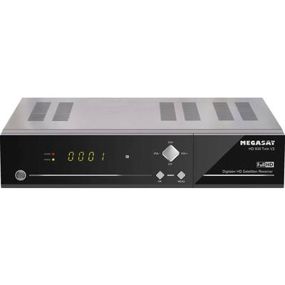 MegaSat HD 935 Twin V2 HD SAT receiver Recording function, Ethernet port, Twin tuner No. of tuners: 2