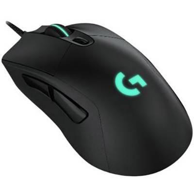 Logitech Gaming G403 Hero  Mouse USB   Optical Black 6 Buttons 25000 dpi Backlit, Weight trimming