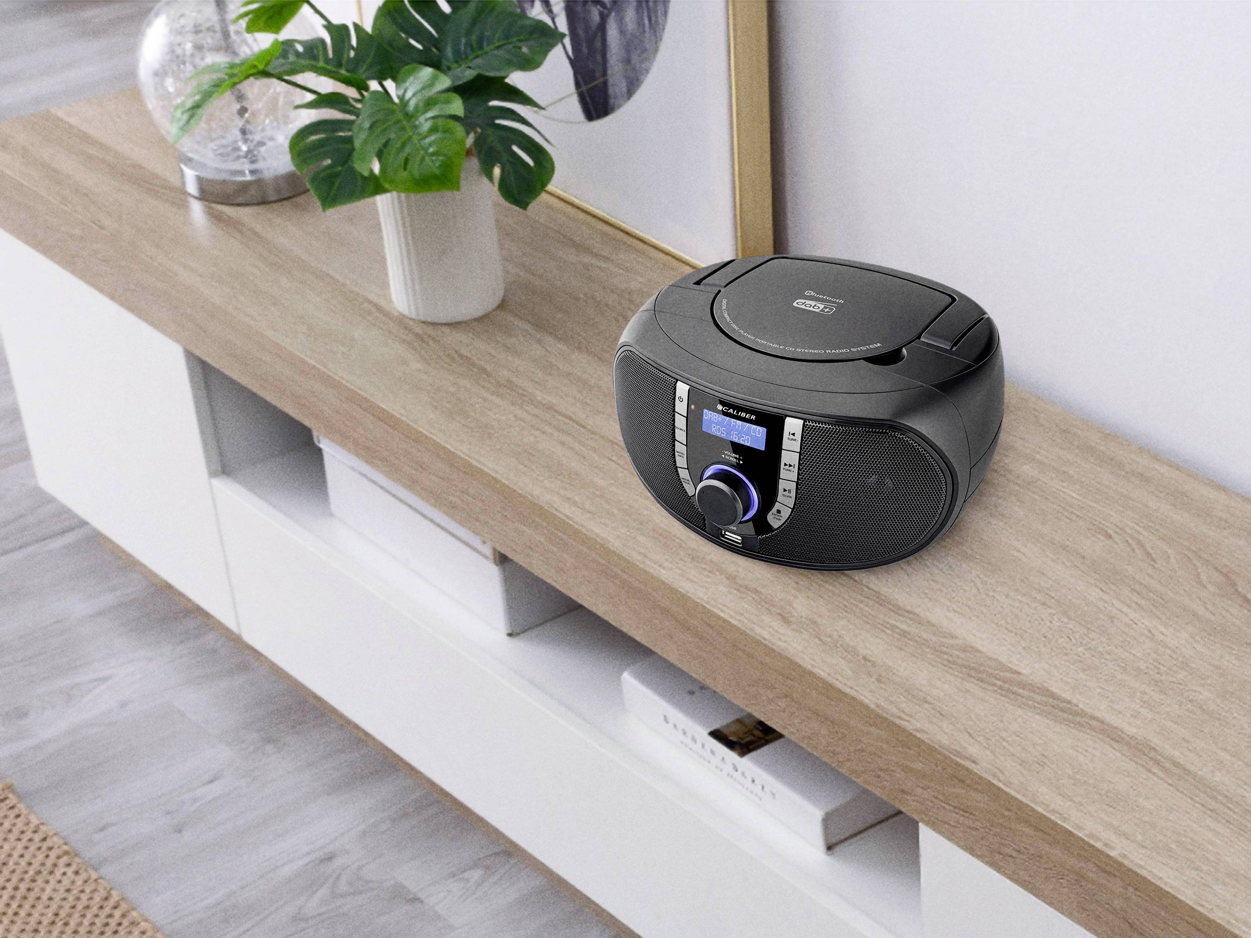 Caliber HBC433DAB-BT Radio CD player DAB+, FM AUX, Bluetooth, CD Black-3