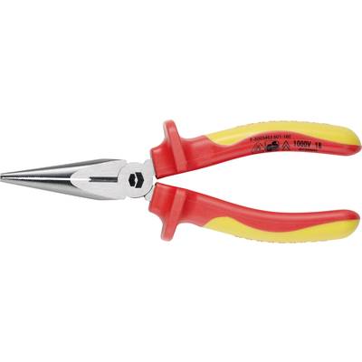 TOOLCRAFT TO-6448056 VDE Round nose pliers Straight 160 mm