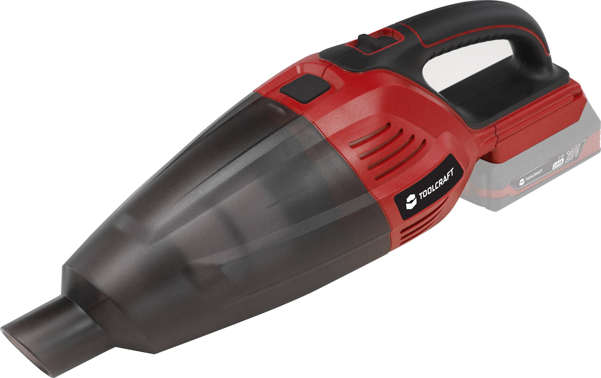 Image of TOOLCRAFT HSG-100 / TAWB-200 Cordless handheld vacuum cleaner 20 V Li-ion